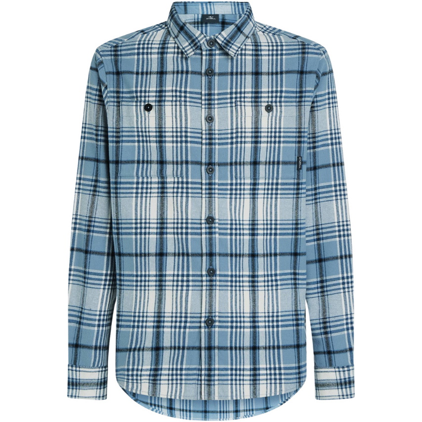 2026 O'Neill Mens Must-Have Flannel Shirt 2650061 - Blue Big Check Plaid